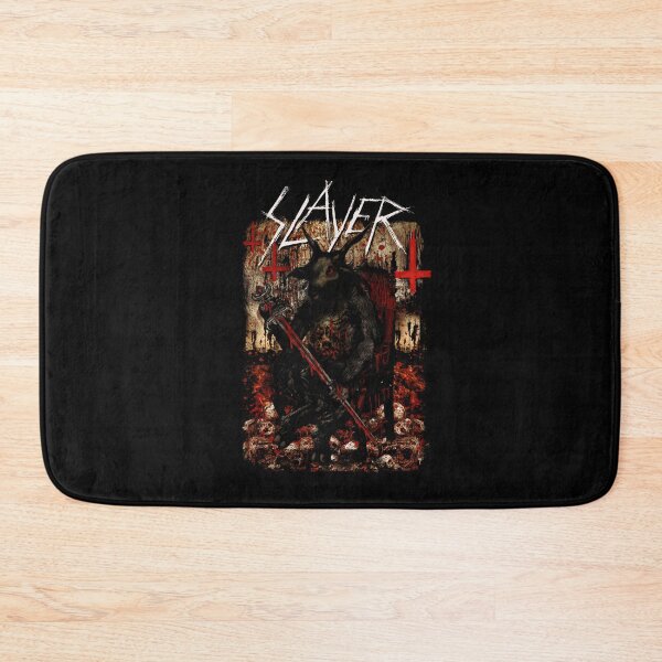 Item preview, Slayer Blood Splatter Skull designed and sold by funnykhris.