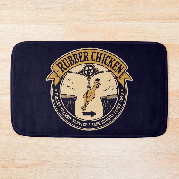 Item preview, Rubber Chicken Pulley Transit Service Badge designed and sold by agearb.