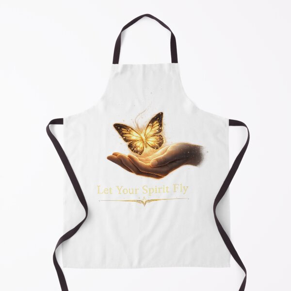 Item preview, Let Your Spirit Fly | Golden Butterfly in Hand Celestial Inspirational T-Shirt designed and sold by CalmMandala.