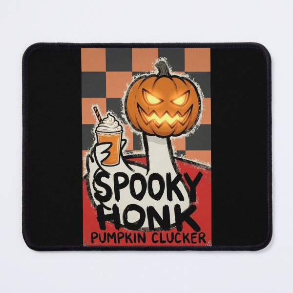 Item preview, Spooky Honk Pumpkin Goose Halloween Design Funny Pumpkin Clucker with Milkshake designed and sold by Syrupulse.