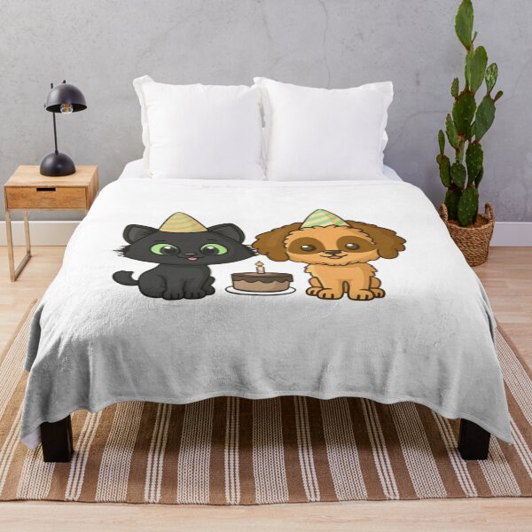 Item preview, Cat and Dog Cute Best Friends Sleeping Together designed and sold by Charonde.