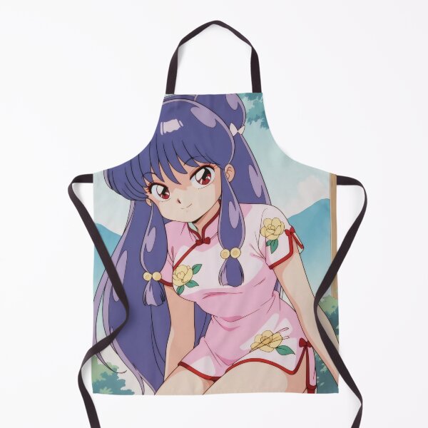 Item preview, Cute Blue-Haired Martial Arts Girl in Pink Cheongsam Anime Style Illustration designed and sold by Billy Morfo™.