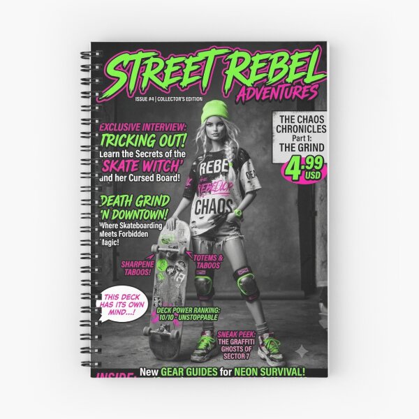 Item preview, Street Rebel Adventures: When Chaos Learns New Tricks designed and sold by Print Fiction.
