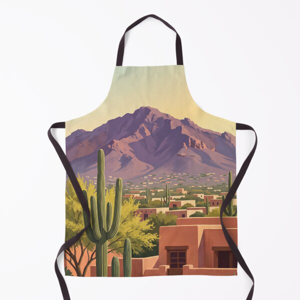 Item preview, Phoenix Arizona Vintage Travel Poster – Camelback Mountain & Sonoran Desert Art designed and sold by Bomax121.