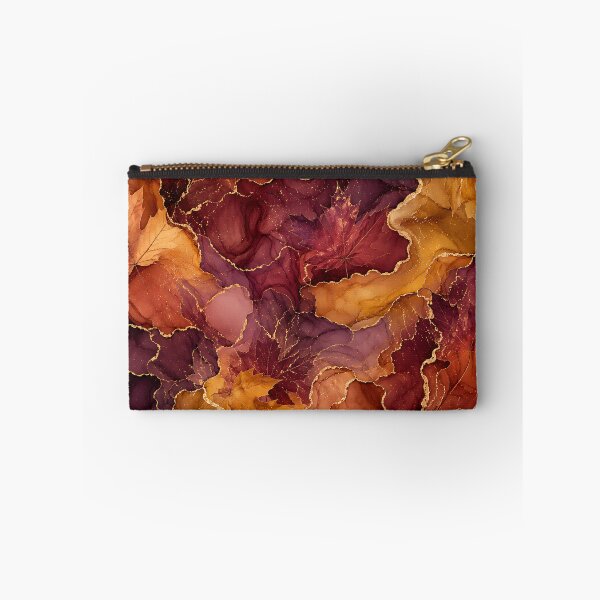 Item preview, Abstract Alcohol Ink Autumn Fluid Pattern designed and sold by Thai Vibe Studio.