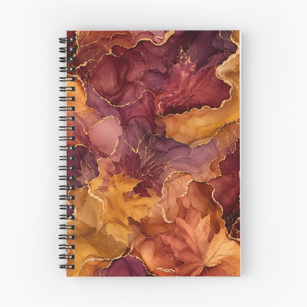 Item preview, Abstract Alcohol Ink Autumn Fluid Pattern designed and sold by Thai Vibe Studio.
