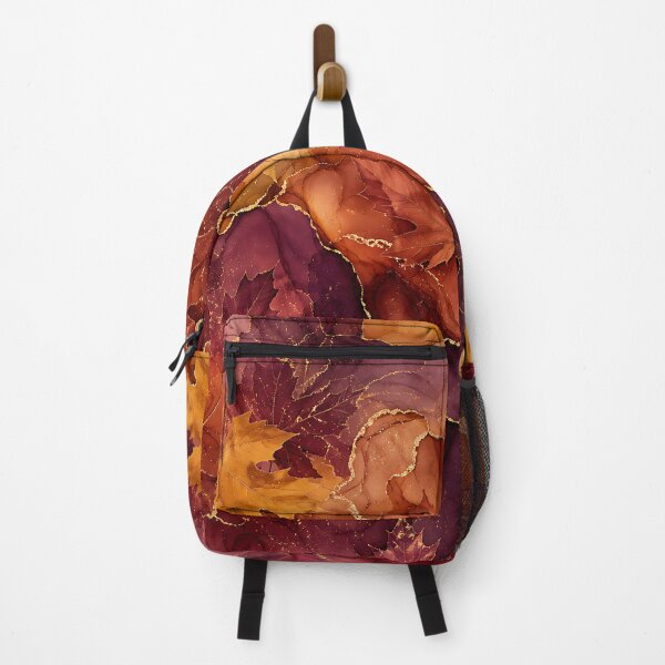 Item preview, Abstract Alcohol Ink Autumn Fluid Pattern designed and sold by Thai Vibe Studio.