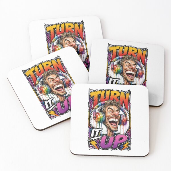 Item preview, Turn It Up | Loud Music Headphones Graphic | DJ & Music designed and sold by Wilcox PhotoArt.