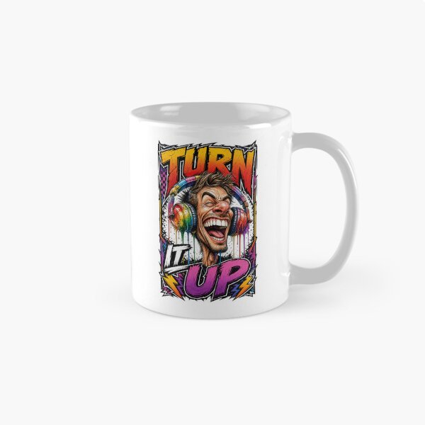 Item preview, Turn It Up | Loud Music Headphones Graphic | DJ & Music designed and sold by Wilcox PhotoArt.