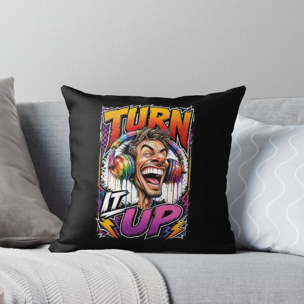 Item preview, Turn It Up | Loud Music Headphones Graphic | DJ & Music designed and sold by Wilcox PhotoArt.