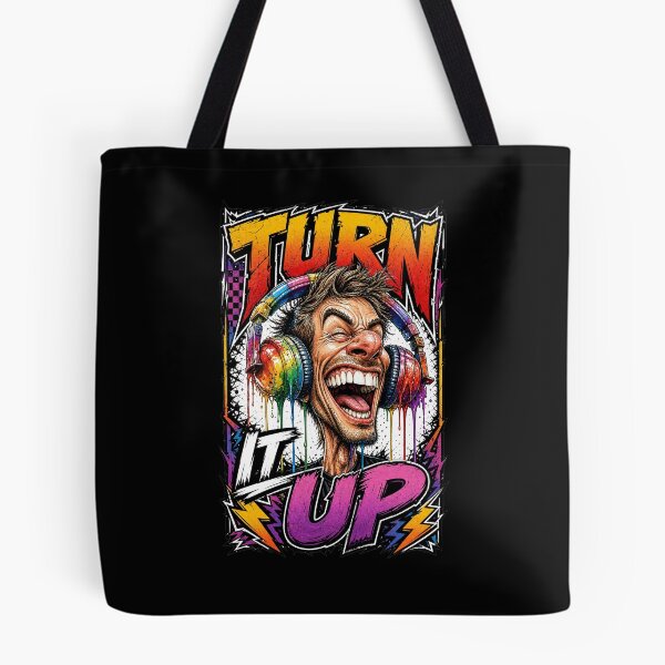 Item preview, Turn It Up | Loud Music Headphones Graphic | DJ & Music designed and sold by Wilcox PhotoArt.
