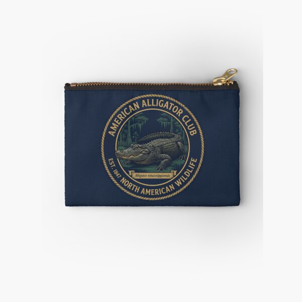Item preview, American Alligator Club Badge North American Wildlife designed and sold by CalmCapy Co.