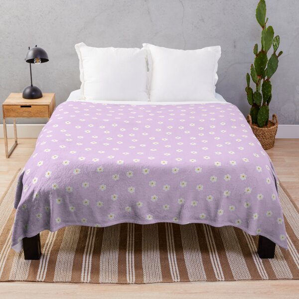 Item preview, Lavender Daisy Seamless Pattern designed and sold by Mullai by Hush & Whimsy.