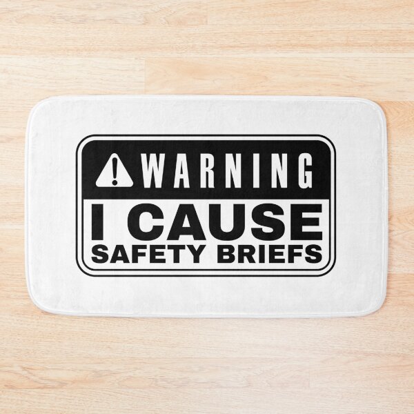 Item preview, Warning I Cause Safety Briefs designed and sold by Dondonmart.