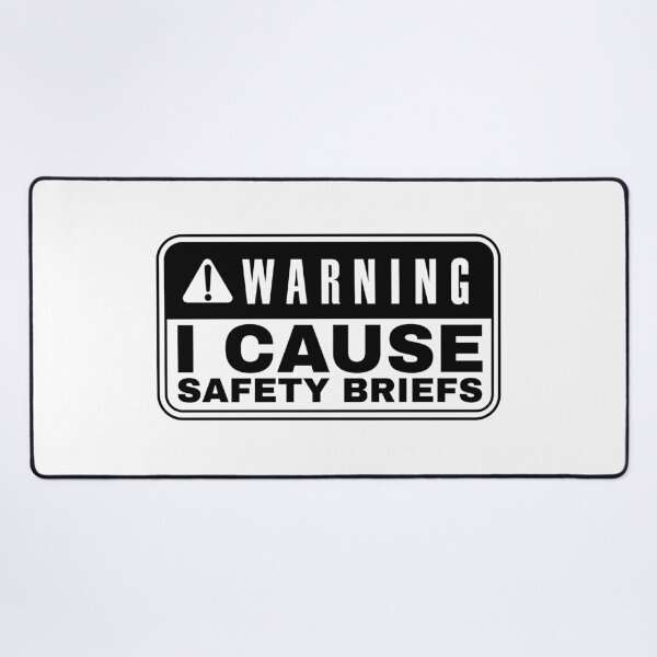 Item preview, Warning I Cause Safety Briefs designed and sold by Dondonmart.