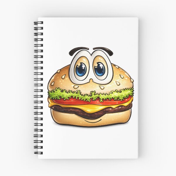 Item preview, Cheeseburger Cartoon designed and sold by Scott Hayes.