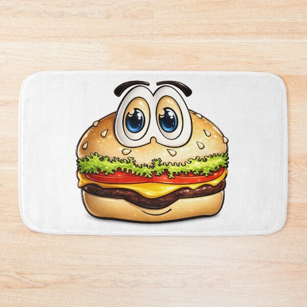 Item preview, Cheeseburger Cartoon designed and sold by Scott Hayes.