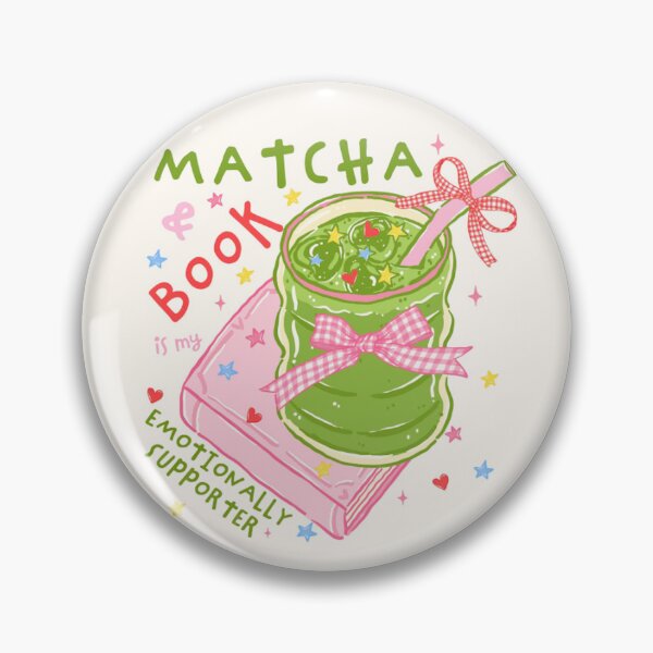 Item preview, Matcha & Book designed and sold by kawaiistudio.