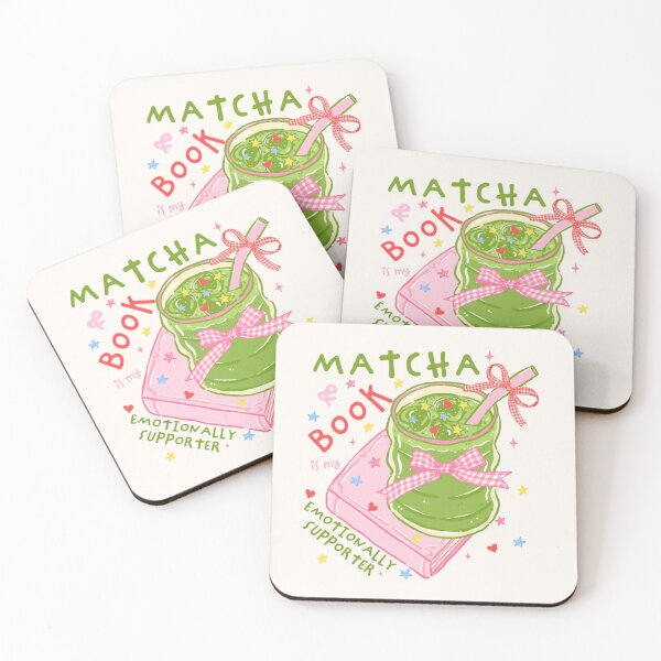 Item preview, Matcha & Book designed and sold by kawaiistudio.