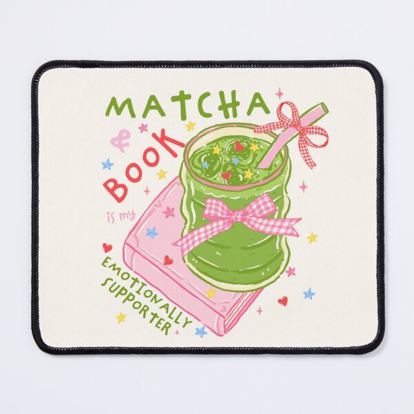 Item preview, Matcha & Book designed and sold by kawaiistudio.