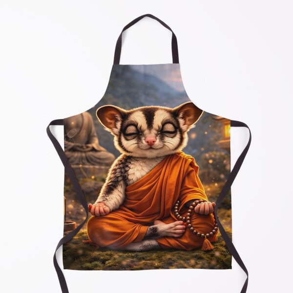 Item preview, Sugar Glider Monk – Suuuu Is the New Ommm designed and sold by OneStepFromArt.
