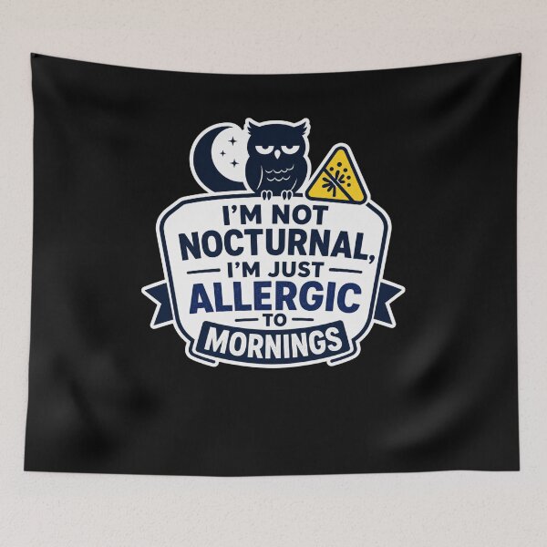 Item preview, Night Owl Design designed and sold by FreshPixelArt.