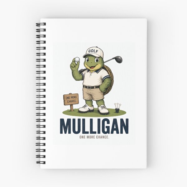 Item preview, Mulligan Turtle Funny Golf Mascot Design designed and sold by SILENT JAPAN.