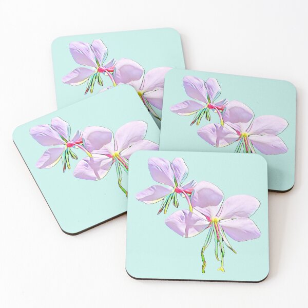 Item preview, Impressionist Pastel Lavender Gaura Flower Digital Illustration designed and sold by BalkanBloom.