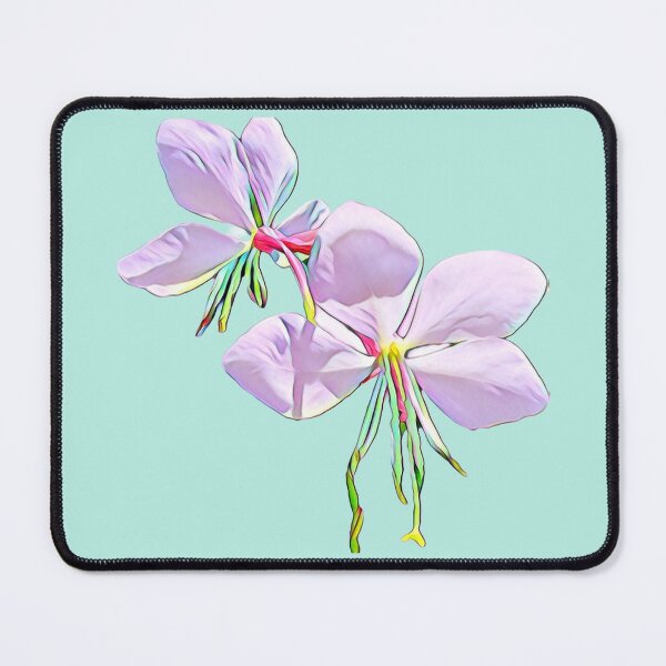 Item preview, Impressionist Pastel Lavender Gaura Flower Digital Illustration designed and sold by BalkanBloomArt.