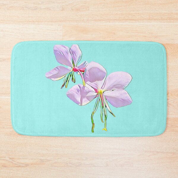 Item preview, Impressionist Pastel Lavender Gaura Flower Digital Illustration designed and sold by BalkanBloom.