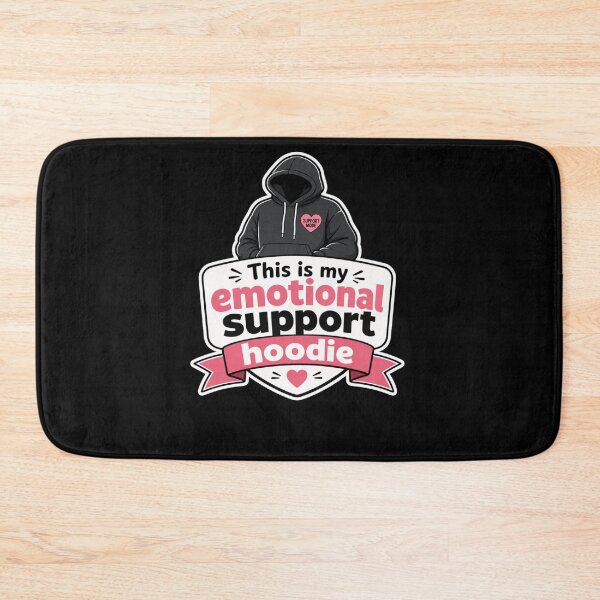Item preview, This is my emotional support hoodie Design designed and sold by FreshPixelArt.