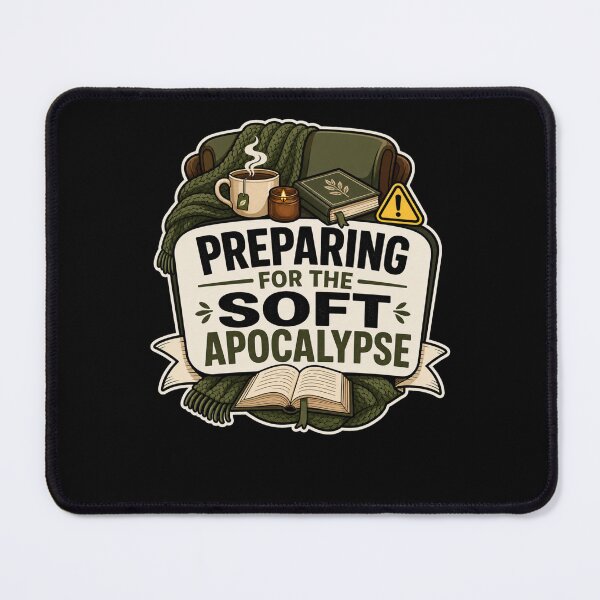 Item preview, Preparing for the soft apocalypse Design designed and sold by FreshPixelArt.
