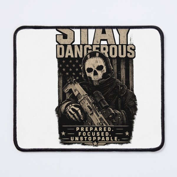 Item preview, Stay Dangerous Skull Mask Tactical Operator designed and sold by YogiSK.