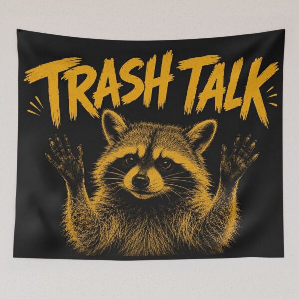 Item preview, TRASH TALK- Racoon / Gothic Metal designed and sold by Garbage King's.