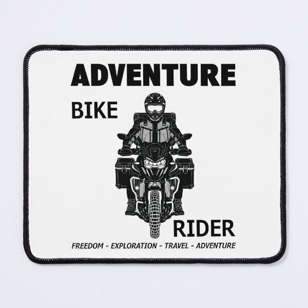 Item preview, Adventure Bike Rider Head On - Silhouette - Freedom - Exploration - Travel - Adventure  designed and sold by Wild Studio Designs.