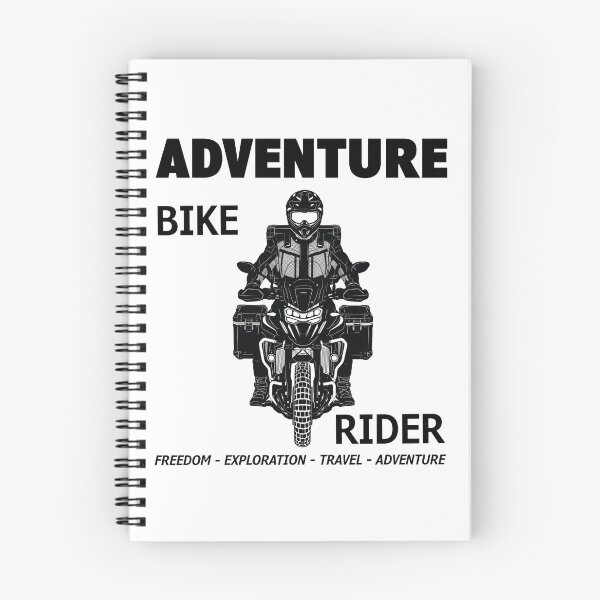 Item preview, Adventure Bike Rider Head On - Silhouette - Freedom - Exploration - Travel - Adventure  designed and sold by Wild Studio Designs.