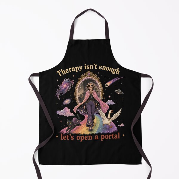 Item preview, Therapy Isn't Enough - Let's Open A Portal designed and sold by Mission Ready.