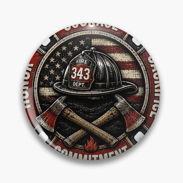 Item preview, Firefighter emblem  designed and sold by The Fire Locker.