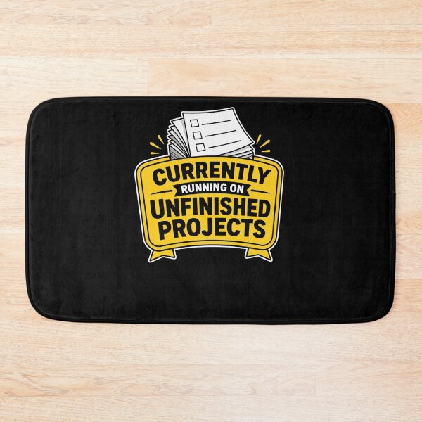 Item preview, Unfinished Project Design designed and sold by FreshPixelArt.