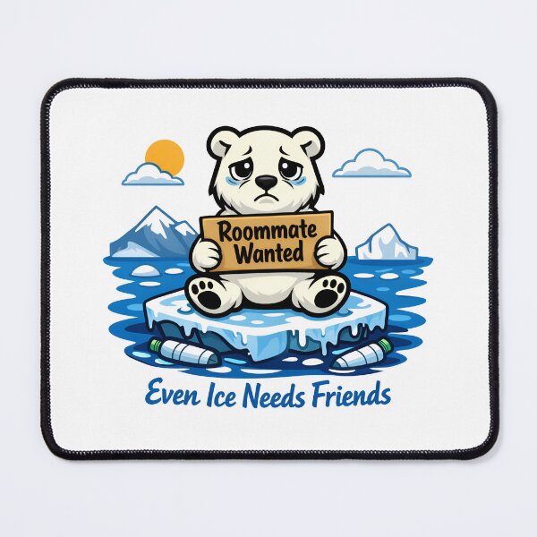 Item preview, Save the Arctic Even Ice Needs Friends designed and sold by Nuvoro Eco Awareness.