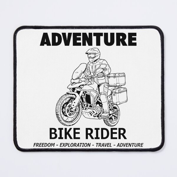 Item preview, Adventure Bike Rider - Freedom - Exploration - Travel - Adventure designed and sold by Wild Studio Designs.