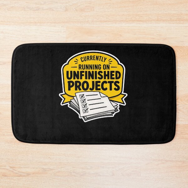Item preview, Unfinished Project Design designed and sold by FreshPixelArt.