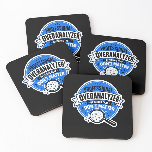 Item preview, Professional Overanalyzer Design designed and sold by FreshPixelArt.