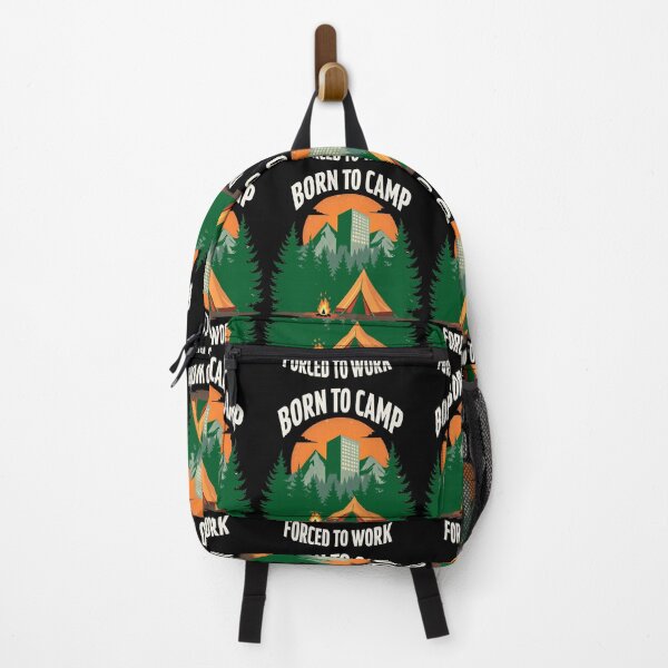 Item preview, Born To Camp. Forced To Work designed and sold by SafariCreativeD.