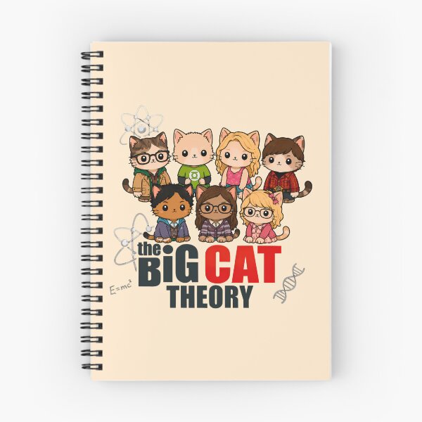 Item preview, The Big Cat Theory 2 designed and sold by TheSamuraiCat.