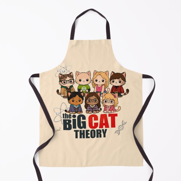 Item preview, The Big Cat Theory 2 designed and sold by TheSamuraiCat.