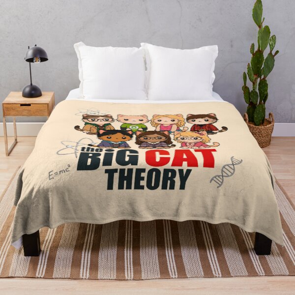 Item preview, The Big Cat Theory 2 designed and sold by TheSamuraiCat.