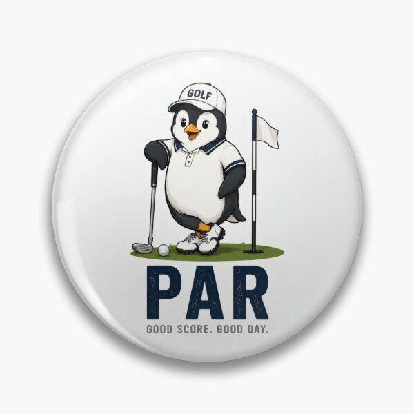 Item preview, Par Penguin Premium Golf Mascot Design designed and sold by SILENT JAPAN.