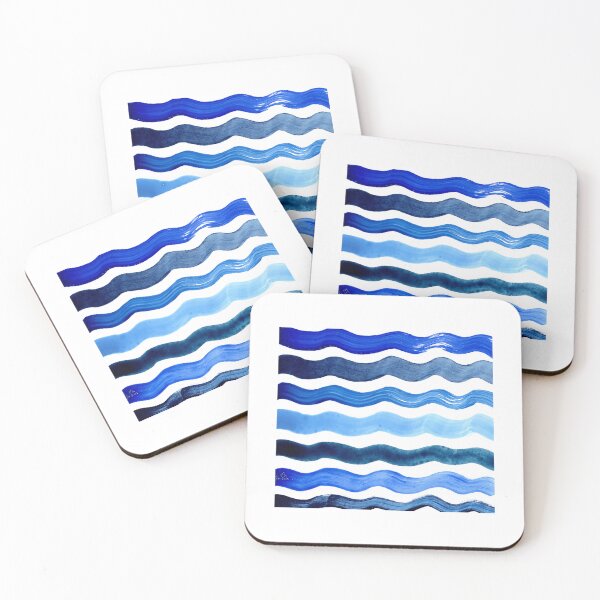 Item preview, Waves designed and sold by Ricarda Schneider Illustration.