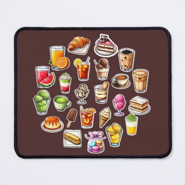 Item preview, Café Treats Illustration designed and sold by NNhu.